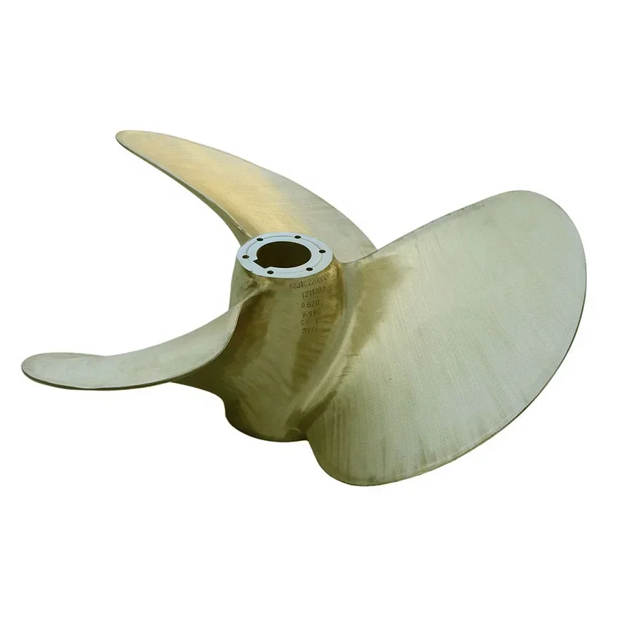 Marine Boat Bronze Propeller 3 Blade Propeller For Yacht