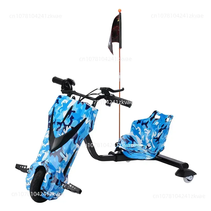 New Design Safety 3 Wheel Scooter 350W 36V Drift Trike with Brushless Motor