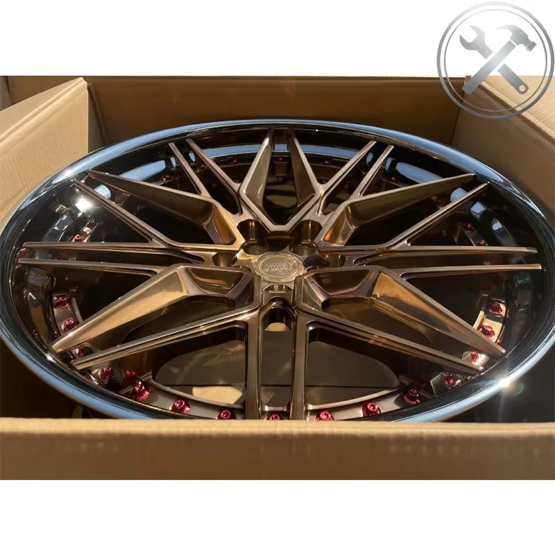 

Fashionable Forged Alloy Wheel Rims Brilliant 18 19 20 21 22 23 24 Inch Custom Color Universal Aftermarket Rims