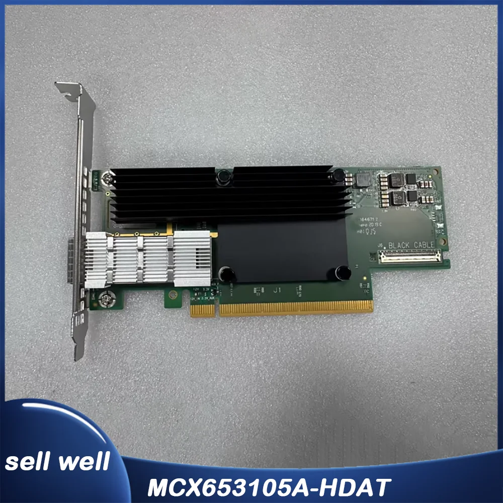 

Для однопортовой сетевой карты Me-llanox 200G MCX653105A-HDAT