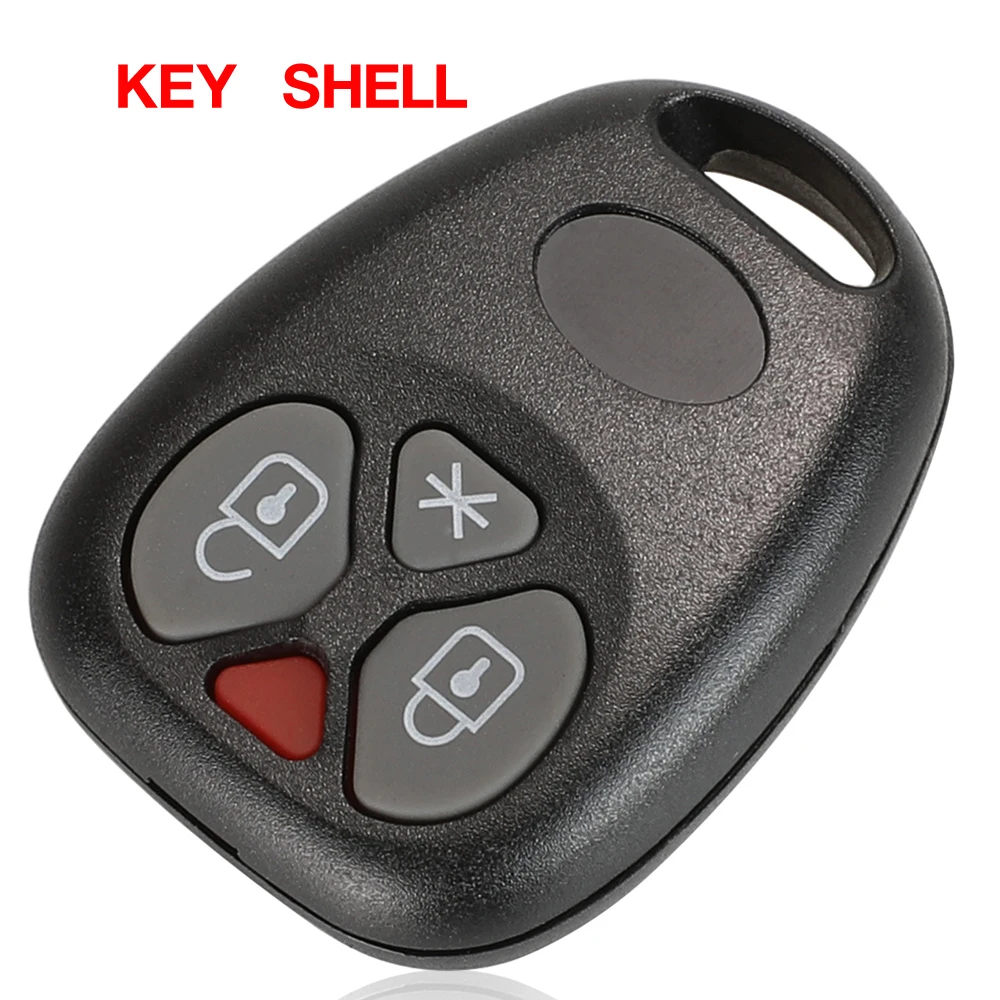 jingyuqin 4 Buttons New Replacement Smart Car Key Case Fob For Brazil Control Old Positron Alarm Remote Key Shell