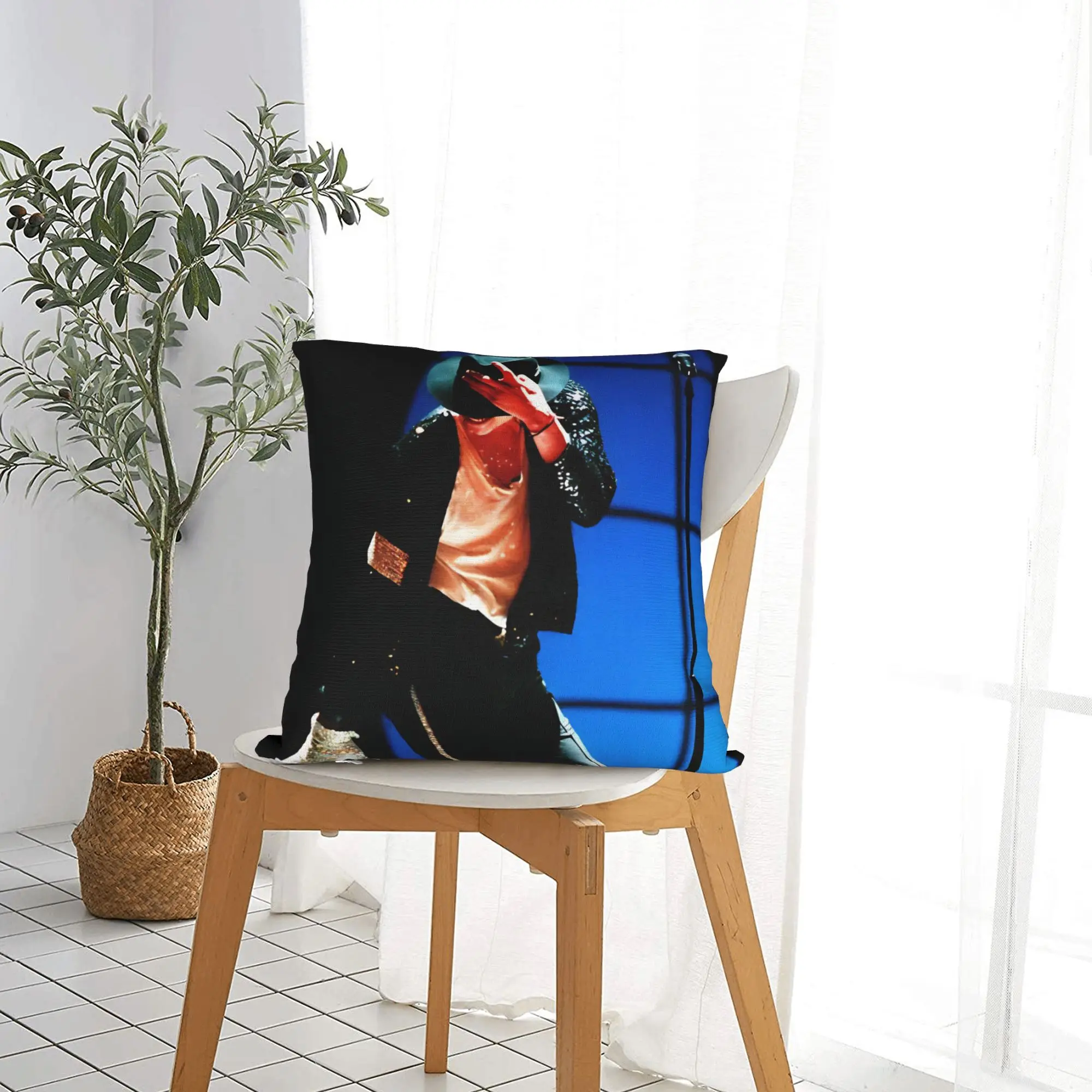 Pillow Cover Singer M-Michaels Fanart  Morden Pillow Case For Living Room Bed Chair Pillowcases