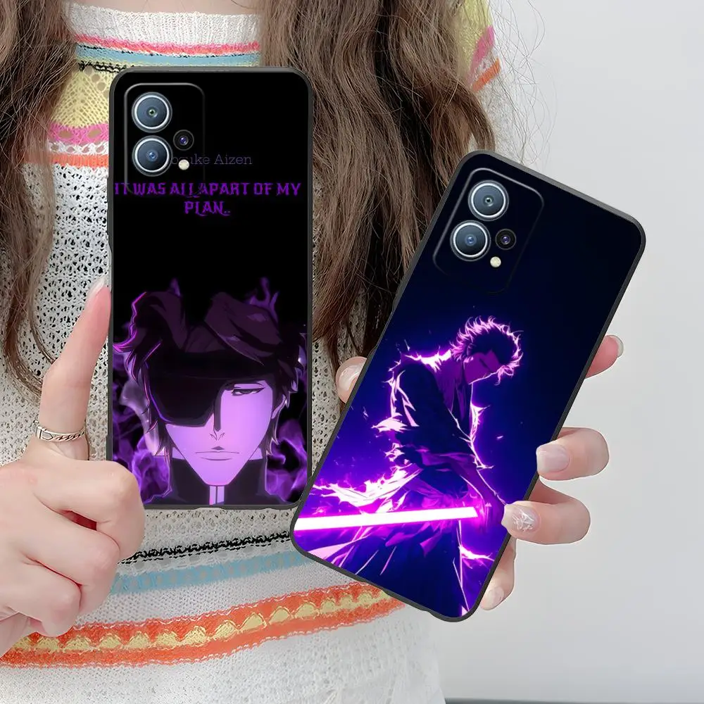 화웨이 P60 P50 P40 P30 P20 P10 P9 P8 Pro Lite Plus 블랙 스마트폰 고급 휴대폰용 블리치 아이젠 소스케 폰 케이스