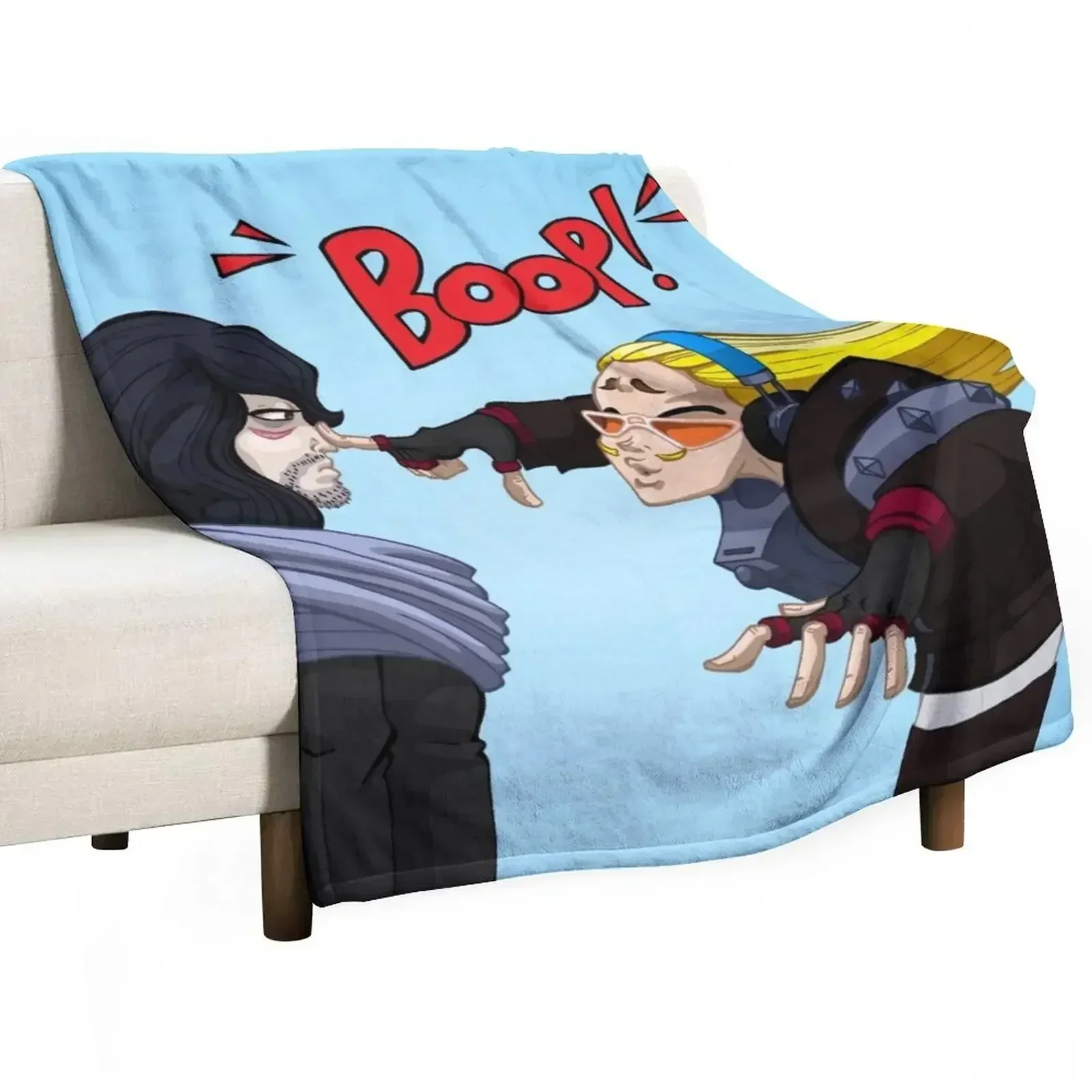 Boop! Throw Blanket Hairy heavy to sleep Sofas Bed Fashionable Blankets