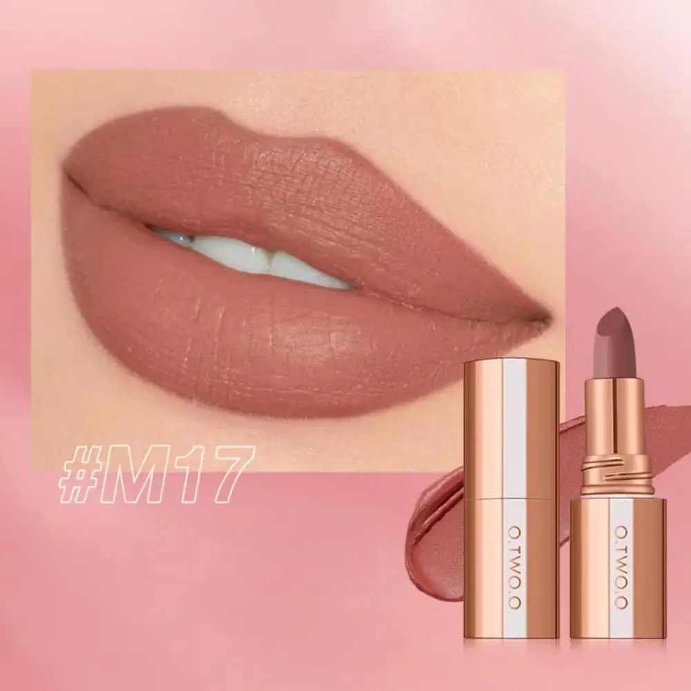 Matte Lippenstift Lipgloss Make-Up Waterdichte Fluwelen Non-Stick Lange Kleuren Lip Tint Lip Cup Rood Matte Blijvende Vloeistof Sexy 8 St X0w4