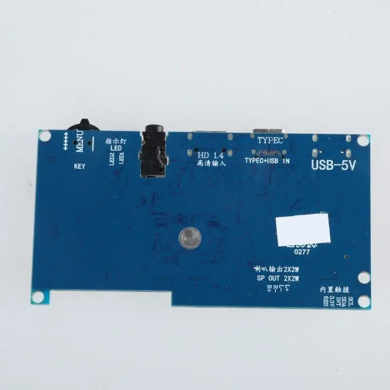 LVDS LCD Screen Controller Module Plate 40Pin Display Screen Driver Assembly Unit 6Pin Capacitive Screen Driver Board