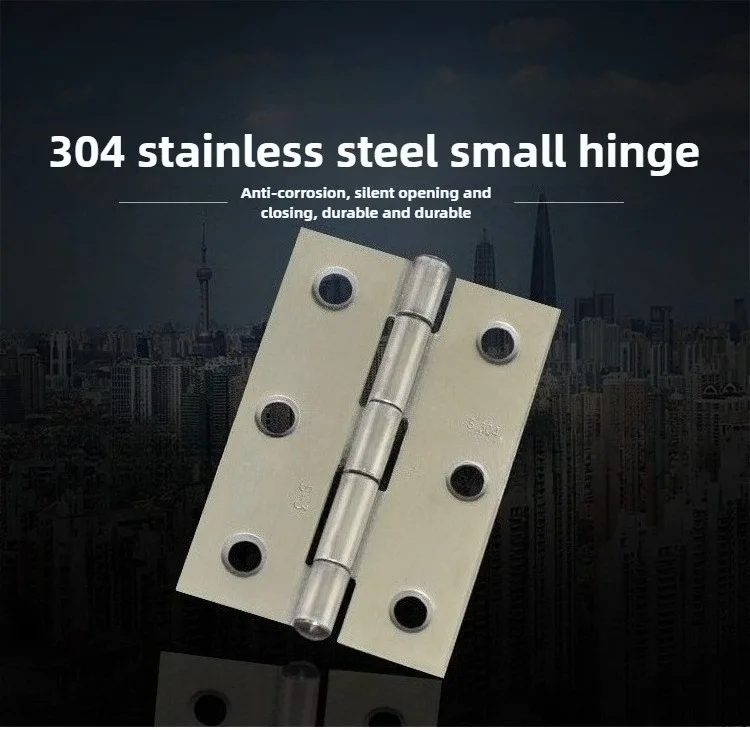 1/1,5/2/2,5/3/3,5 Zoll Türverbinder Zubehör Langlebige Möbelbeschläge für Zuhause 304 Edelstahl Scharnier Fenster Schrank Schmuckbox – Detail 2