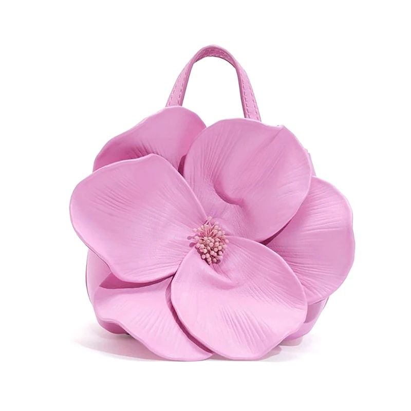 Women\'s Bag, French Petal Flower Bag, Creative Flower Tote, One-shoulder, Cross-body Chain Bag