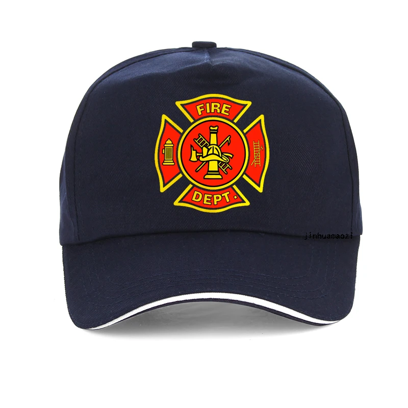 Fire Rescue Firefighter Baseball Cap summer visor Fire Dept hat Men Cotton Outdoor Breathable Snapback Caps Casquette