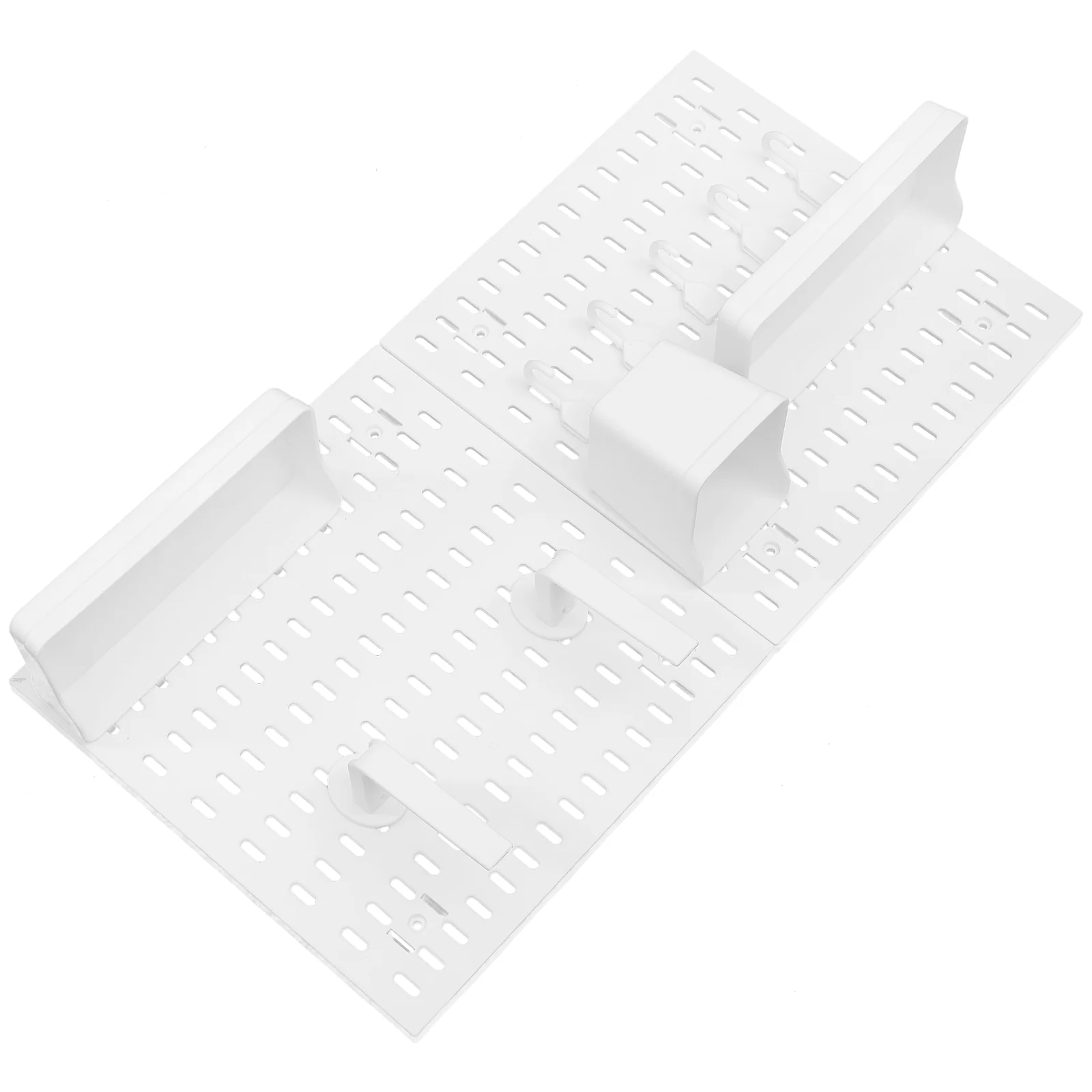

Holder Peg Board Rack Hooks Pegboard Organizer Accessories Wall for Kitchen