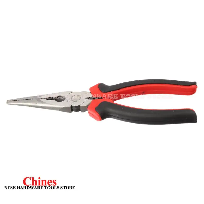 

8-inch Wire Pliers Chrome Vanadium Steel Wire Cutters Wire Twisting Pliers Iron Wire Pointed Nose Flat Pliers