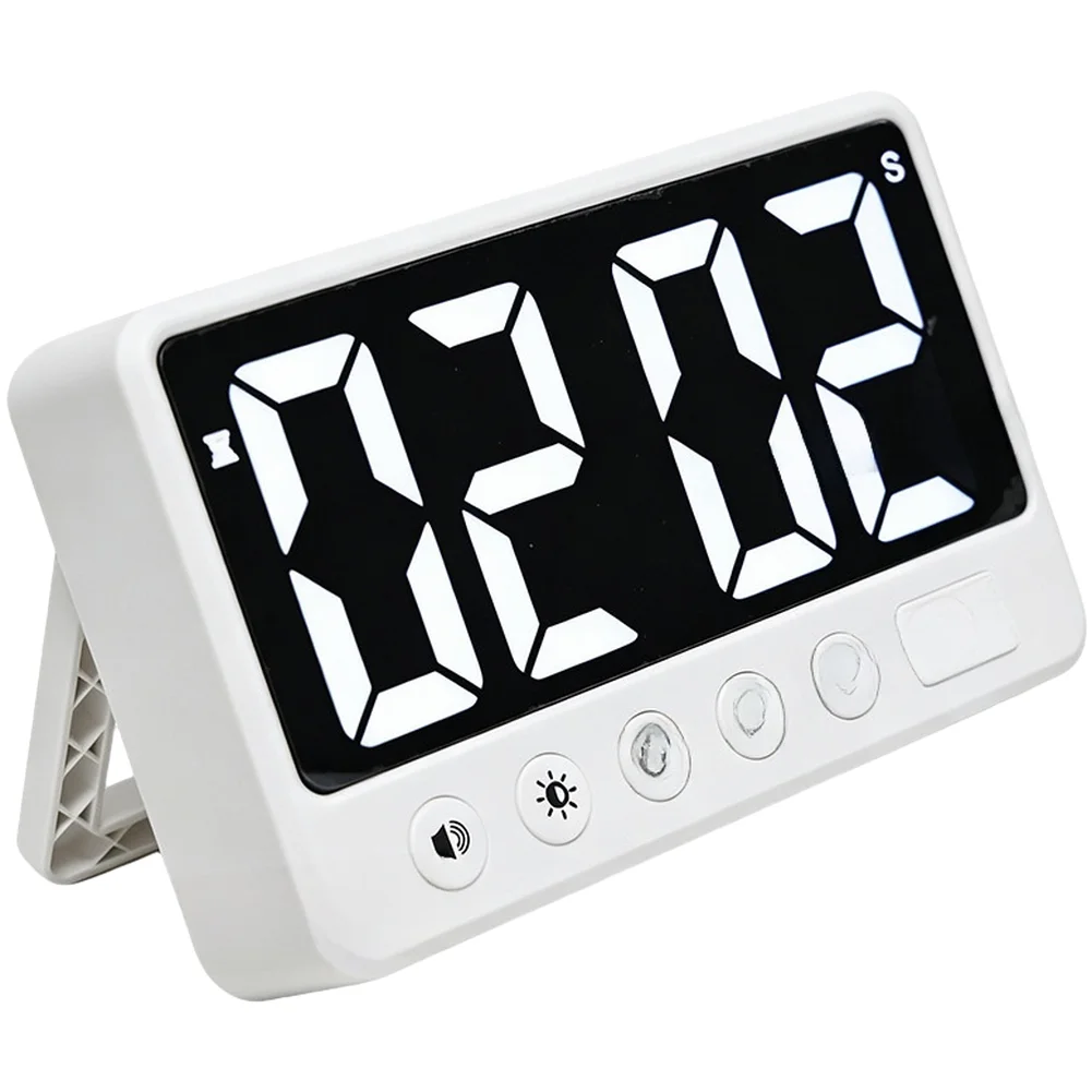 Multifunctional LED Digital Timer With Magnetic Stand USB Charging 4 Volume Levels Reminder Practical Kitchen Study Home Decor
