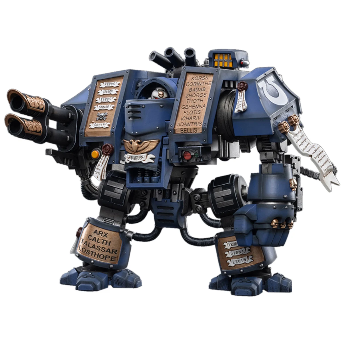 HiPlay JOYTOY Warhammer 40.000 1/18 Space Marines Ultramarines Venerable Dreadnought JT2467 Actiefiguren