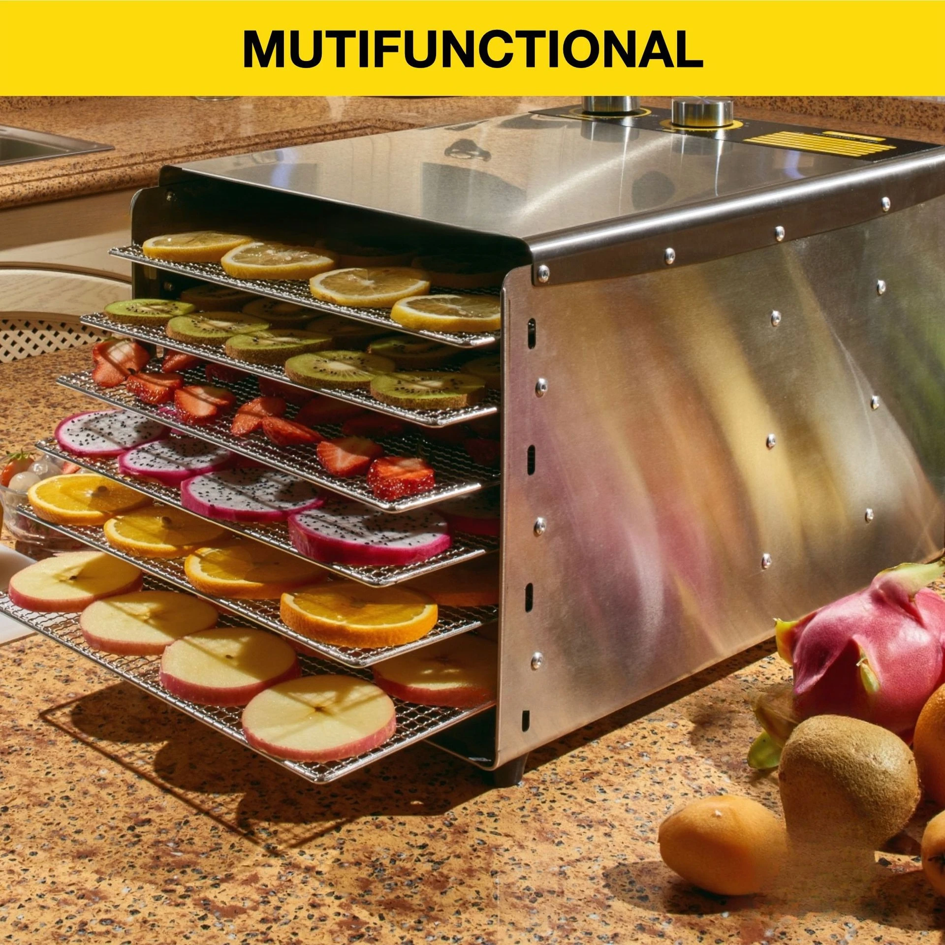 Petsproofing Small Home Food Dehydrator Fruit And Vege     Dryer Meat Drying Oven Mini  Machine