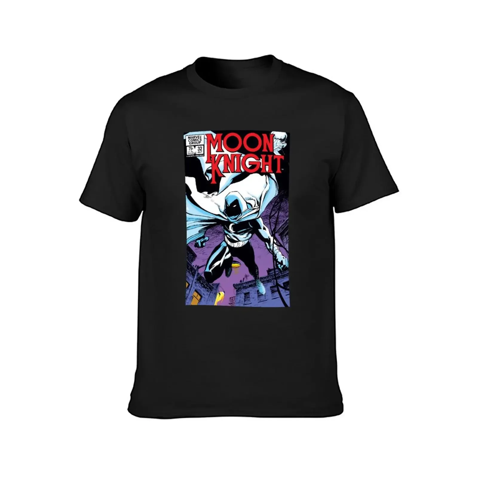 Comic Cover MoonKnight T-Shirt anime tshirt cheap stuff anime clothes men t shirt