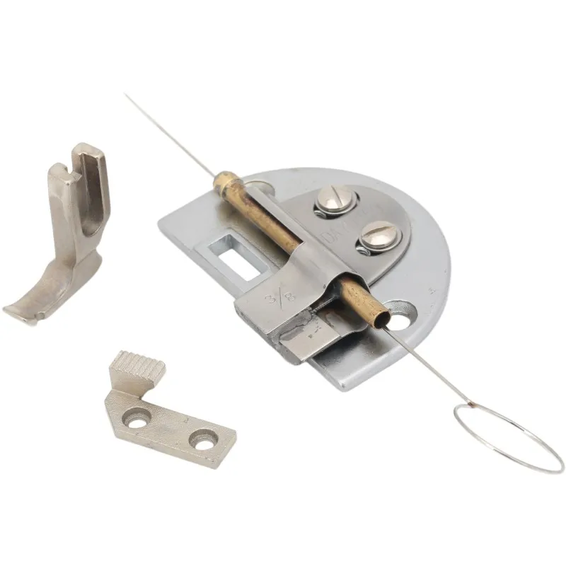 Spaghetti Attachment For Make Like Tube 1 Needle Lockstitch Sewing Machine Parts Binder Folder