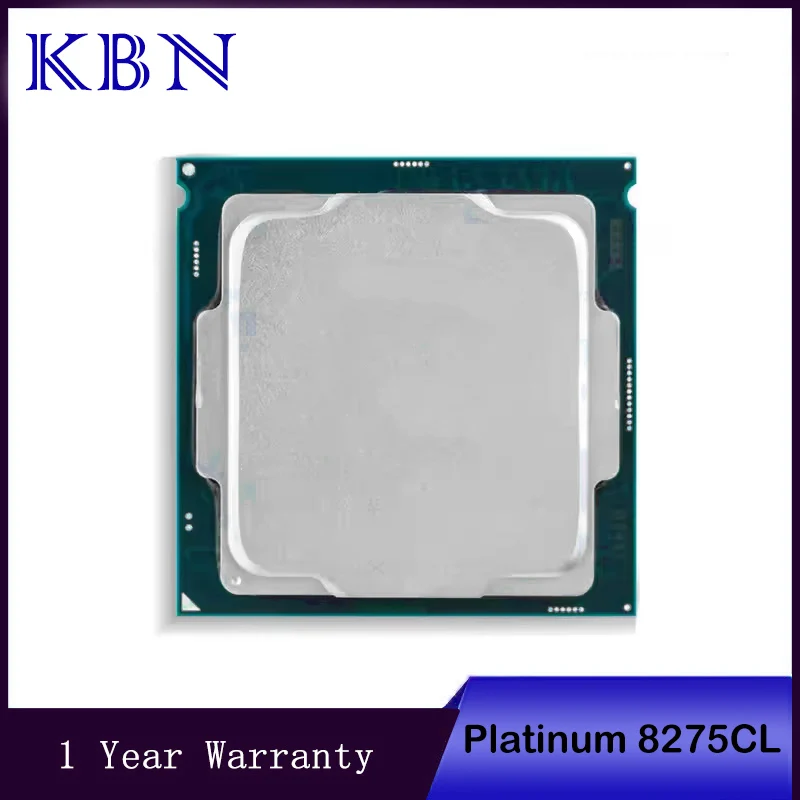 Procesador Xeon Platinum 8275CL, 3.0GHz, 35.75MB, 24 Núcleos, 48 Subprocesos, 240W, LGA3647, para Placa Base de Servidor, PLATINUM8275CL