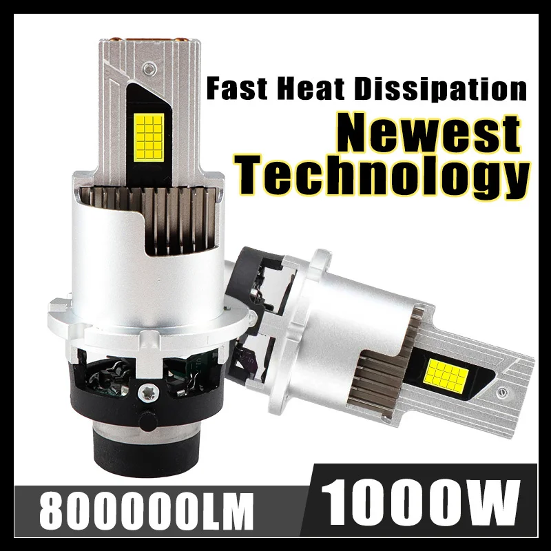 

D2S D4S Led Car Headlights Bulb CANBUS D1S D3S D1R D3R D2R D4R LED Cars Light High Power 9570 CSP Chip Turbo Lamp12V Plug and Pl