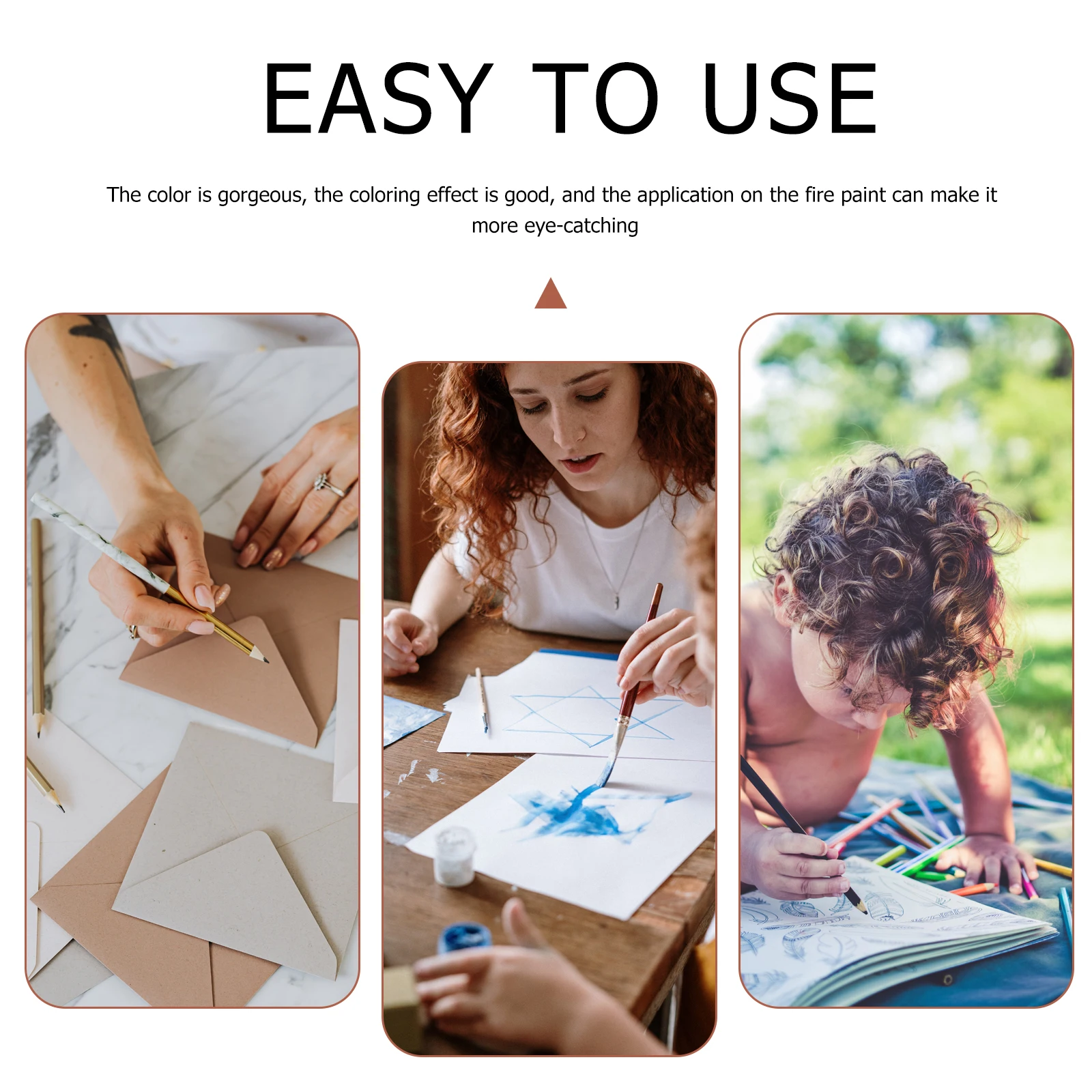 

1 Set Paste Creative Diy Seal Cream Brush Durable Premium Decorative Stamp Supply Stamping Accessory Glossy Coloring