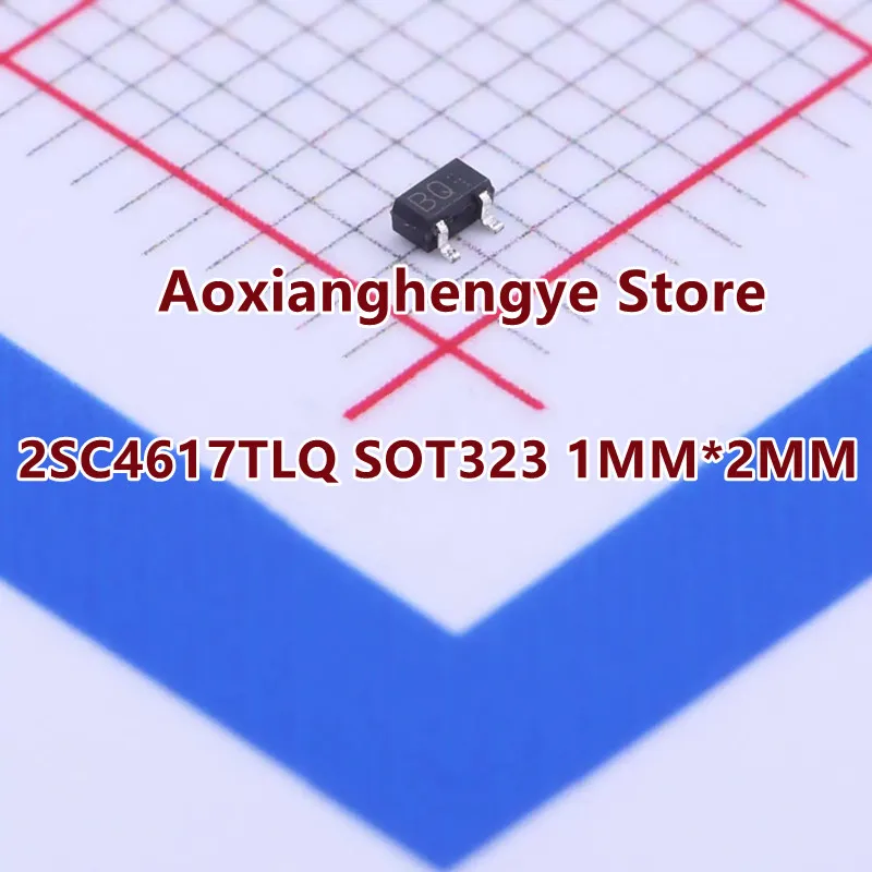50PCS 2SC4617TLQ SOT323（Marking：BQ）1MMX2MM General purpose transistor (50V, 0.15A)