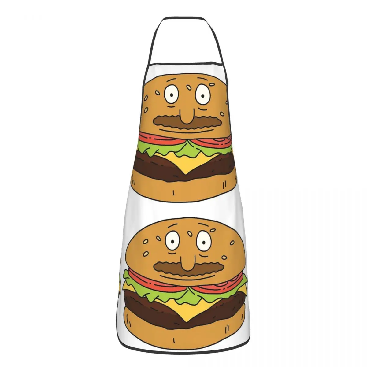 Bob As A Burger Apron Chef Cooking Baking Tablier Waterproof Bib Kitchen Cleaning Pinafore for Women Men Gardening