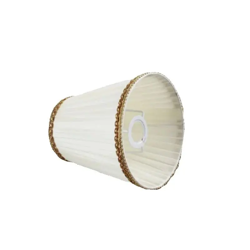

DIA 16cm Modern Lace Fabric Lampshades,DIY Deco Lamp Shade For Table Lamp Wall Lamp Cover,E14 hole 3cm