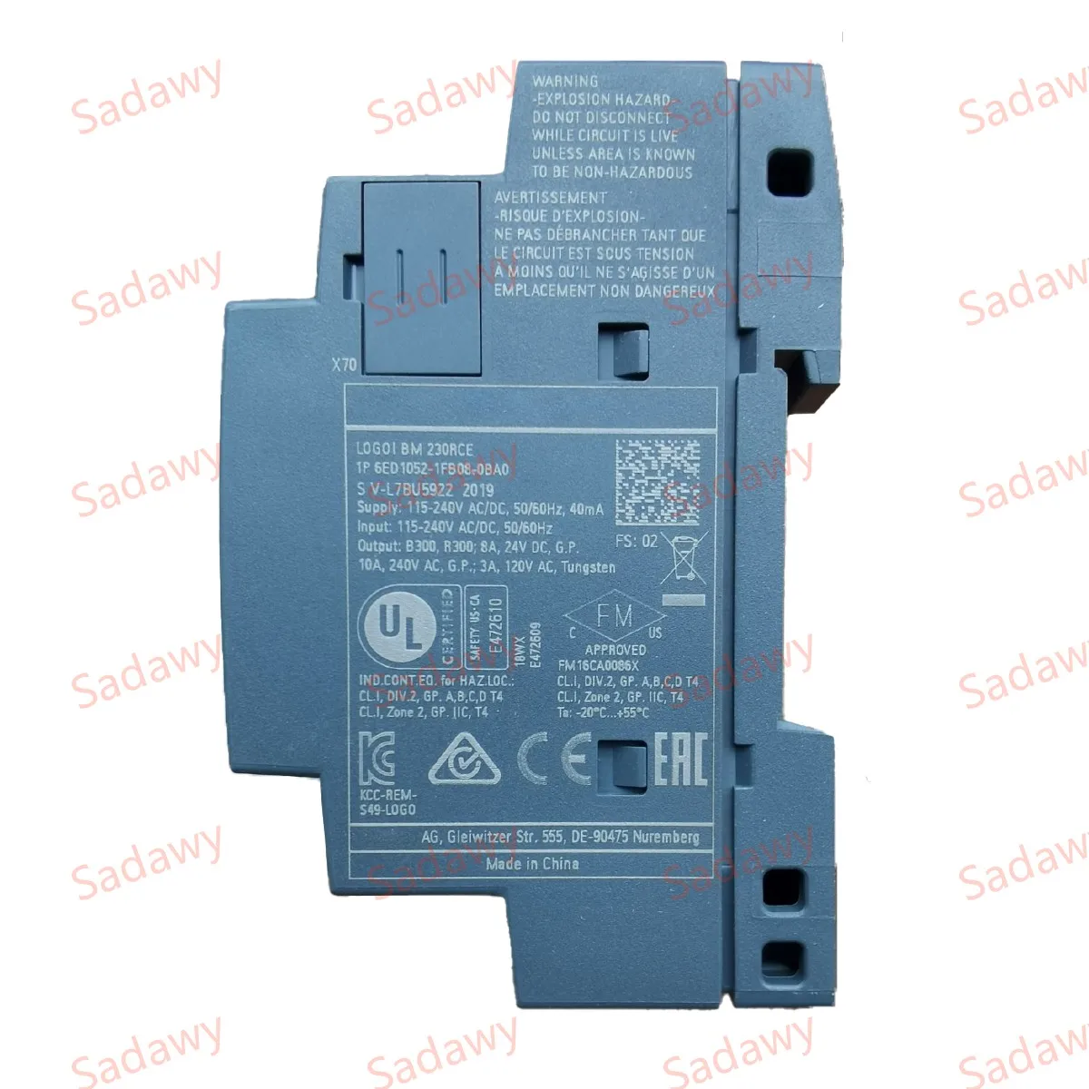 وحدات منطقية قابلة للبرمجة (PLC) جديدة أصلية من ماركة سيمنز طراز 6ED1052-1FB08-0BA0 و6ED1052-1FB08-0BA1 و6ED1052-1FB08-0BA2