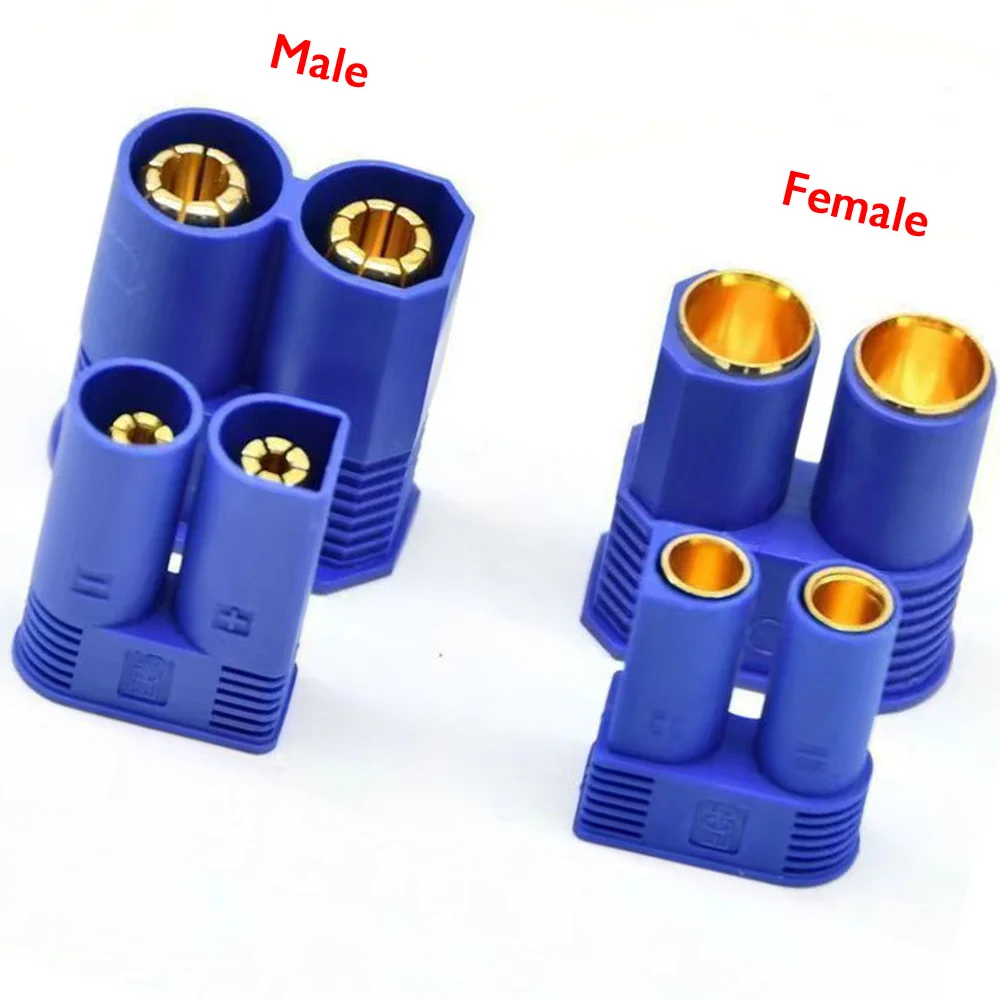 ec8 connector male and female banana head high current 200A battery aviation car model boat model plug connecting wire universal