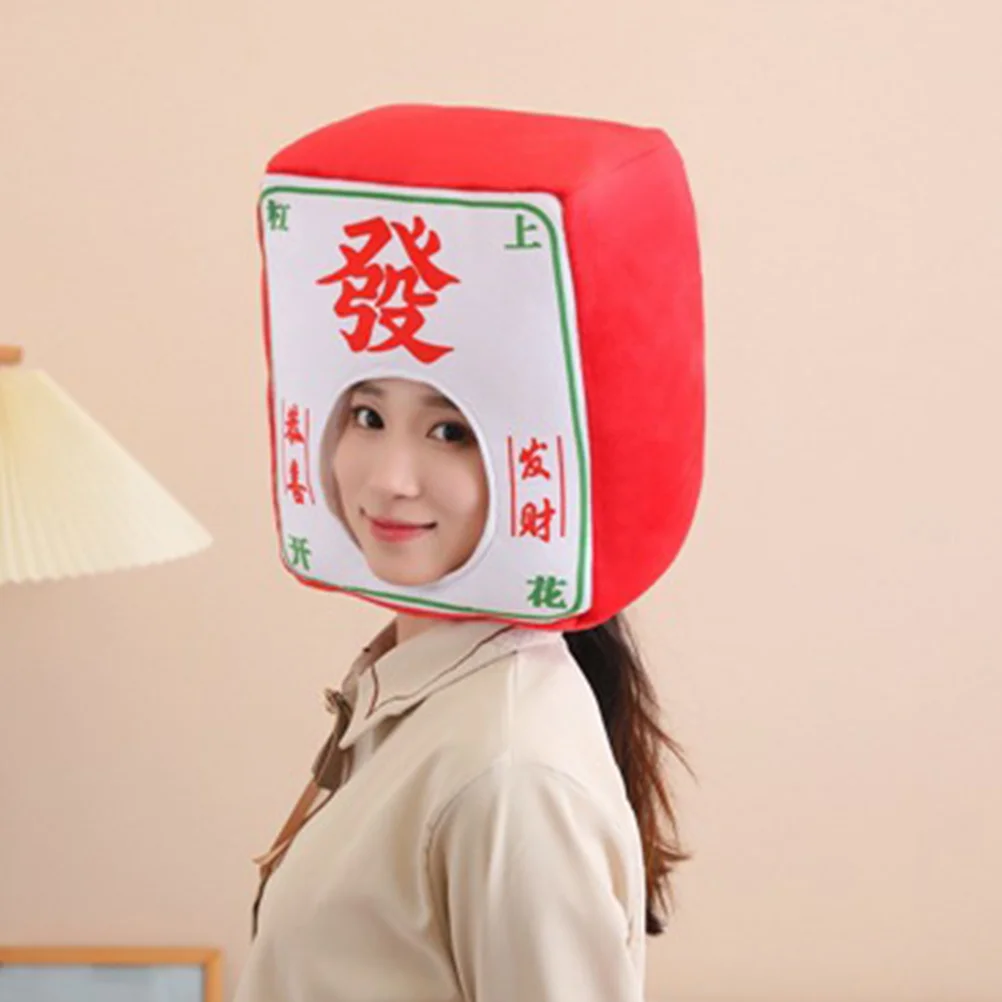 Шляпа Маджонг с героями мультфильмов