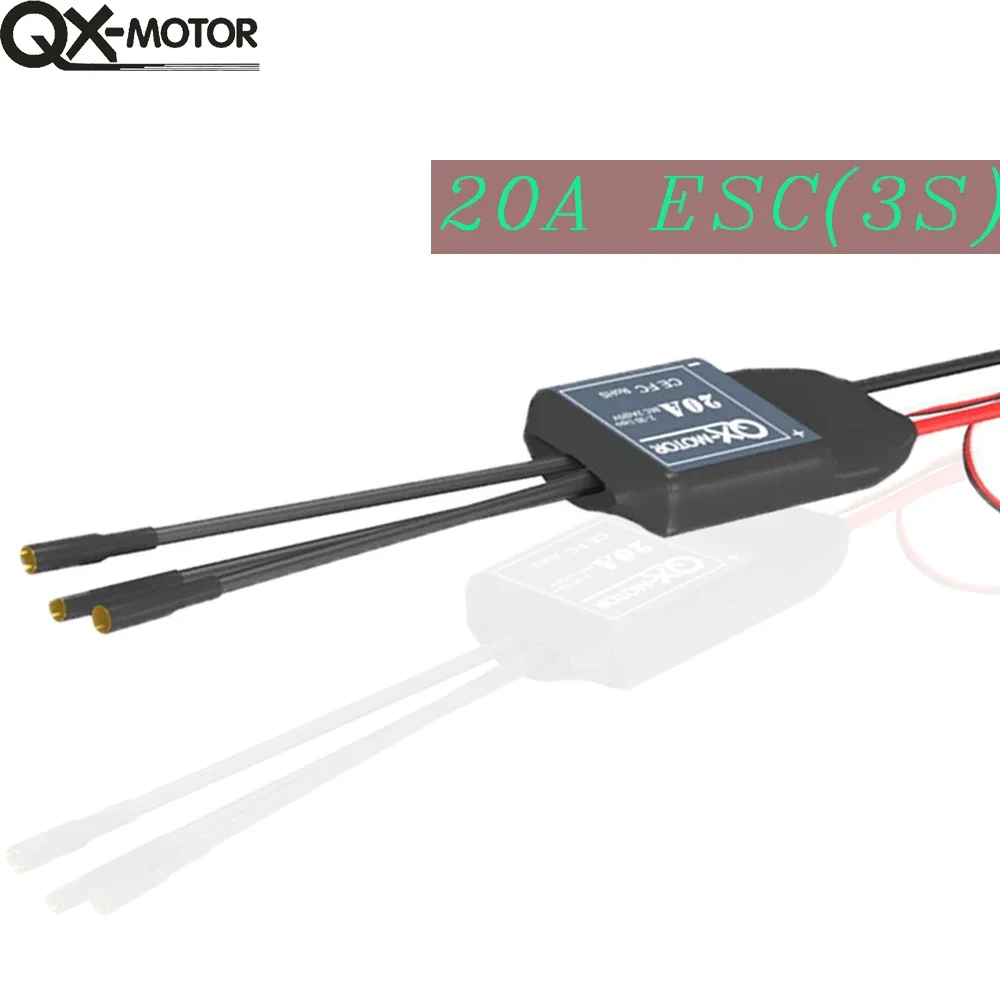 QX-MOTOR QA2207-1500KV Brushless Motor With QX-20A 3S ESC For Remote Control Toy Parts