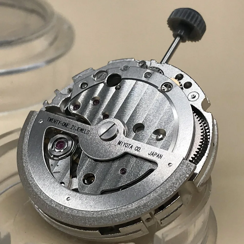 820A Movement Automatic Mechanical Self-Winding Quick Day Date Display Window 21 Jewels Watch Parts