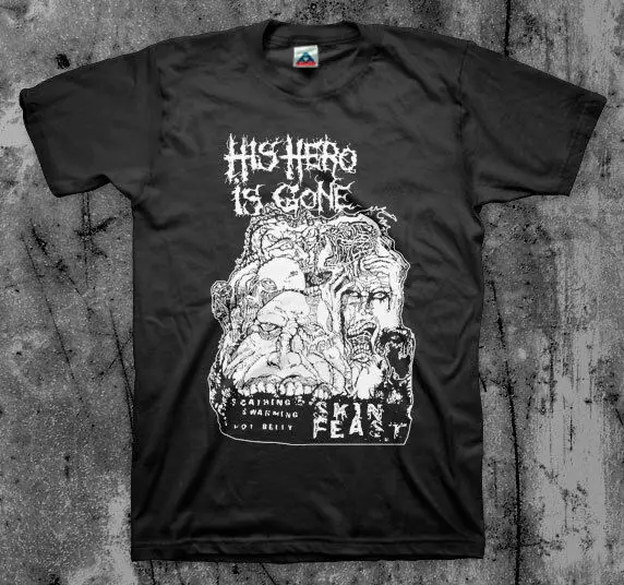 His Hero is Gone 'Skinfeast' T shirt