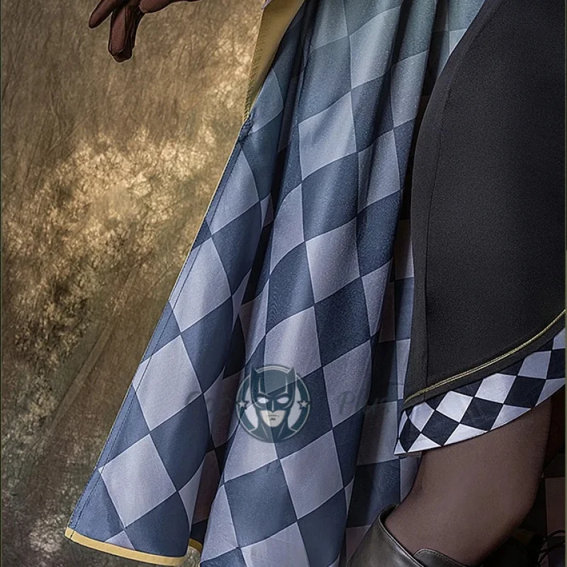 زي Semmelweis التأثيري العكسي: فستان سترة واقية من جلد الغزال لعام 1999 زي كرنفال ملابس الهالوين الأنيمي لعبة النساء