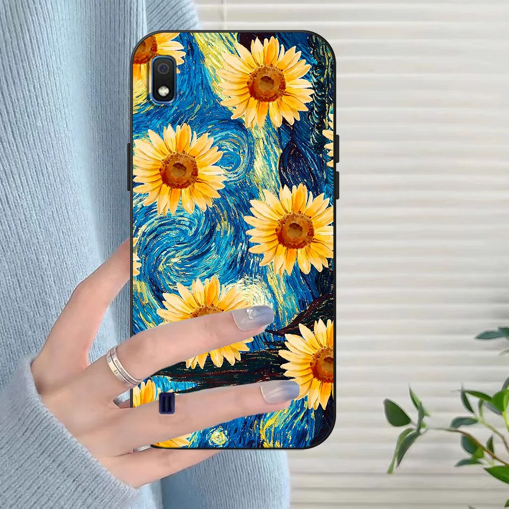 For Samsung A10 Case Phone Cover On Samsung Galaxy A10 GalaxyA10 A 10 SM-A105F A105 A105F black tpu case Cute Cool Style