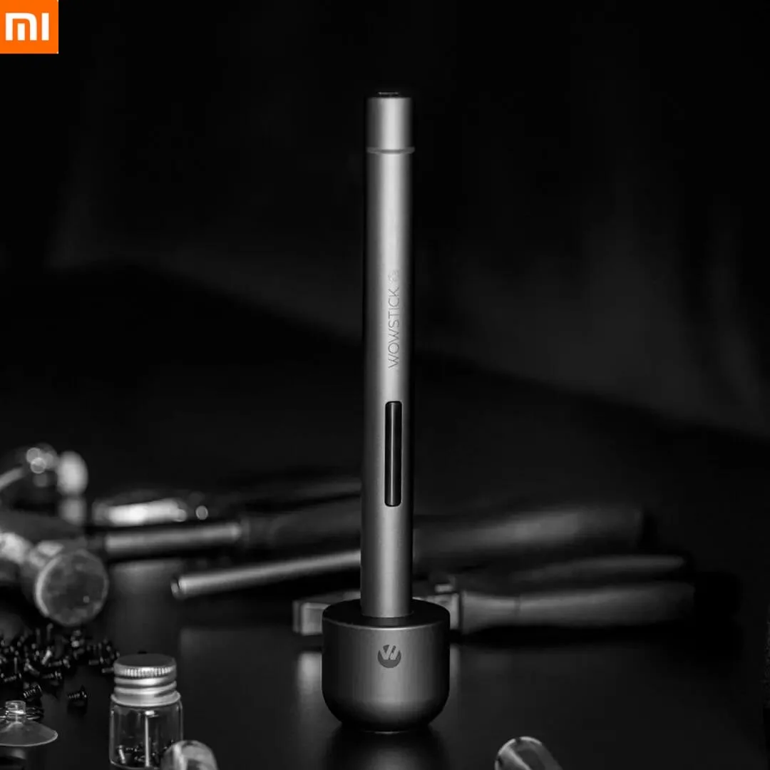 

Wowstick 1F + 64 в 1, литий-ионная прецизионная электрическая отвертка, полностью алюминиевая беспроводная зарядка, светодиодный светильник, комплект отверток