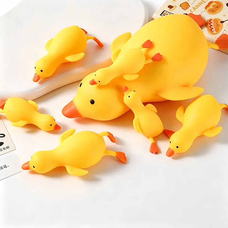 2026 Cute Animal Antistress Duck Squishy Fidget Toy Slow Rebound Squeeze Decompression Stretch Gift for Friends Stress Relief view 2