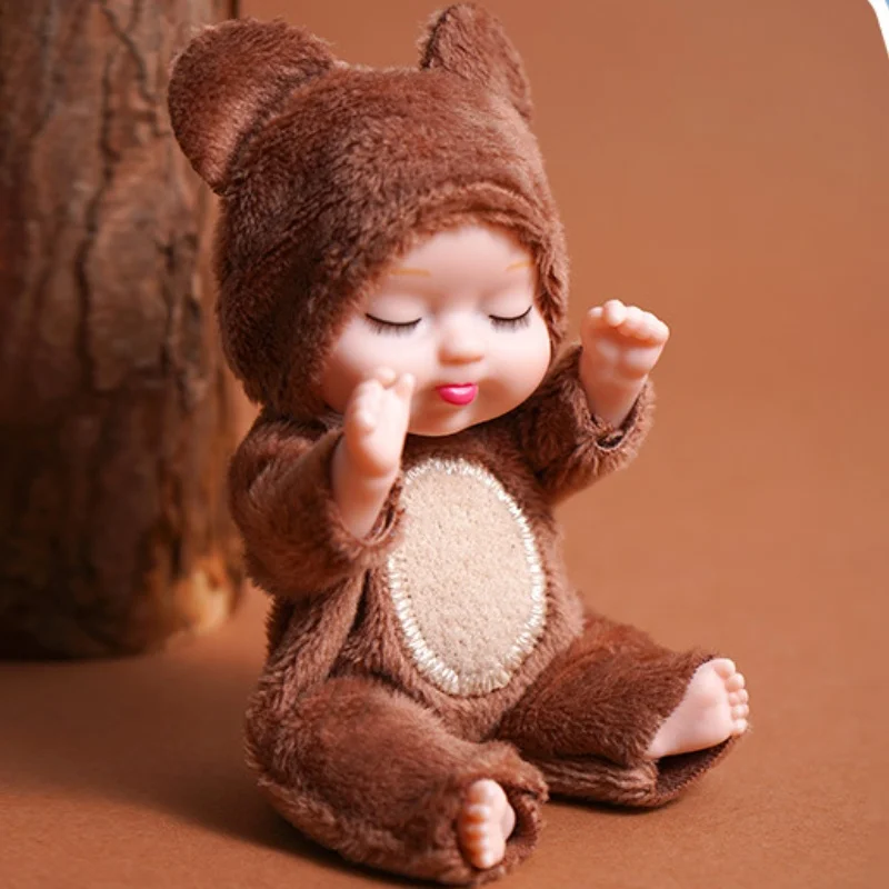1Pc Baby Doll Simulation Rebirth Baby Bionic Soothing Doll Accessories, Girls' Toys