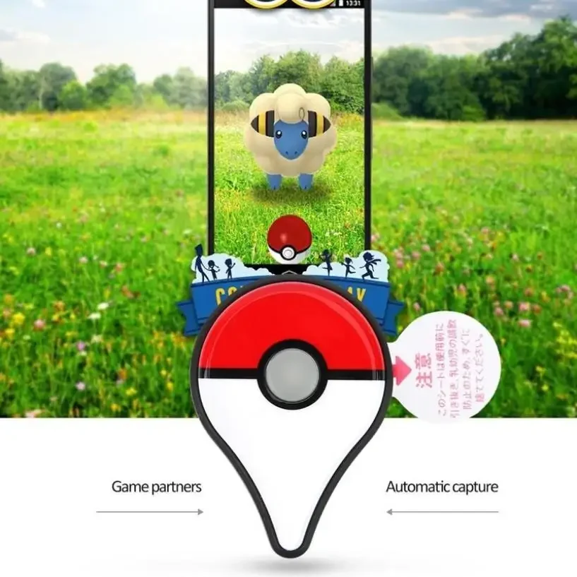 Bracciale con cattura automatica per giochi Pokemon Go Plus per cinturino compatibile Bluetooth per accessori di gioco Android/IOS