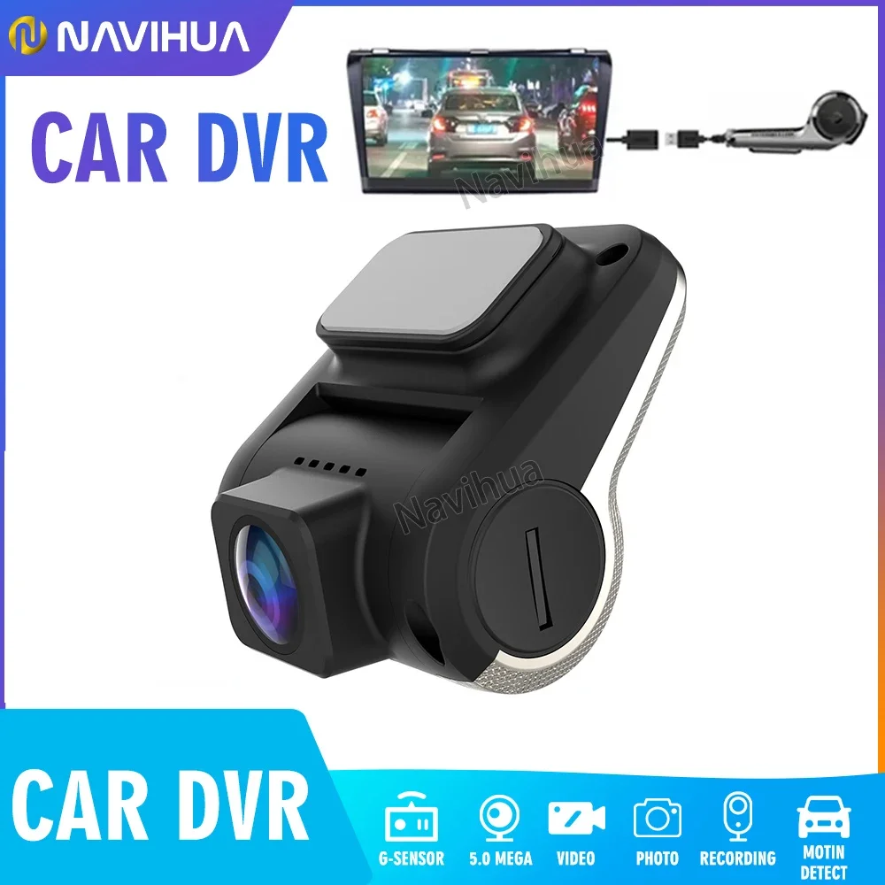 Car Dash Cam 1080P HD DVR Camera G-Sensor Video Recorder Dashcam Loop Recording ADAS System Black Box USB