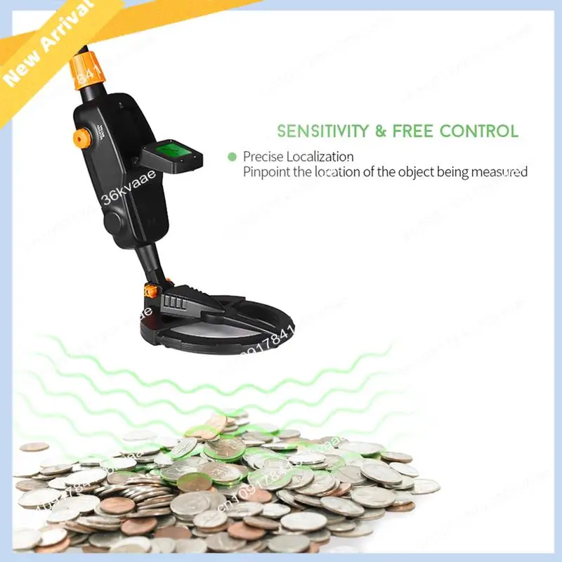 M01K 1 Set Underground Metal Detector Gold Detector With Waterproof Search Coil MD1008A