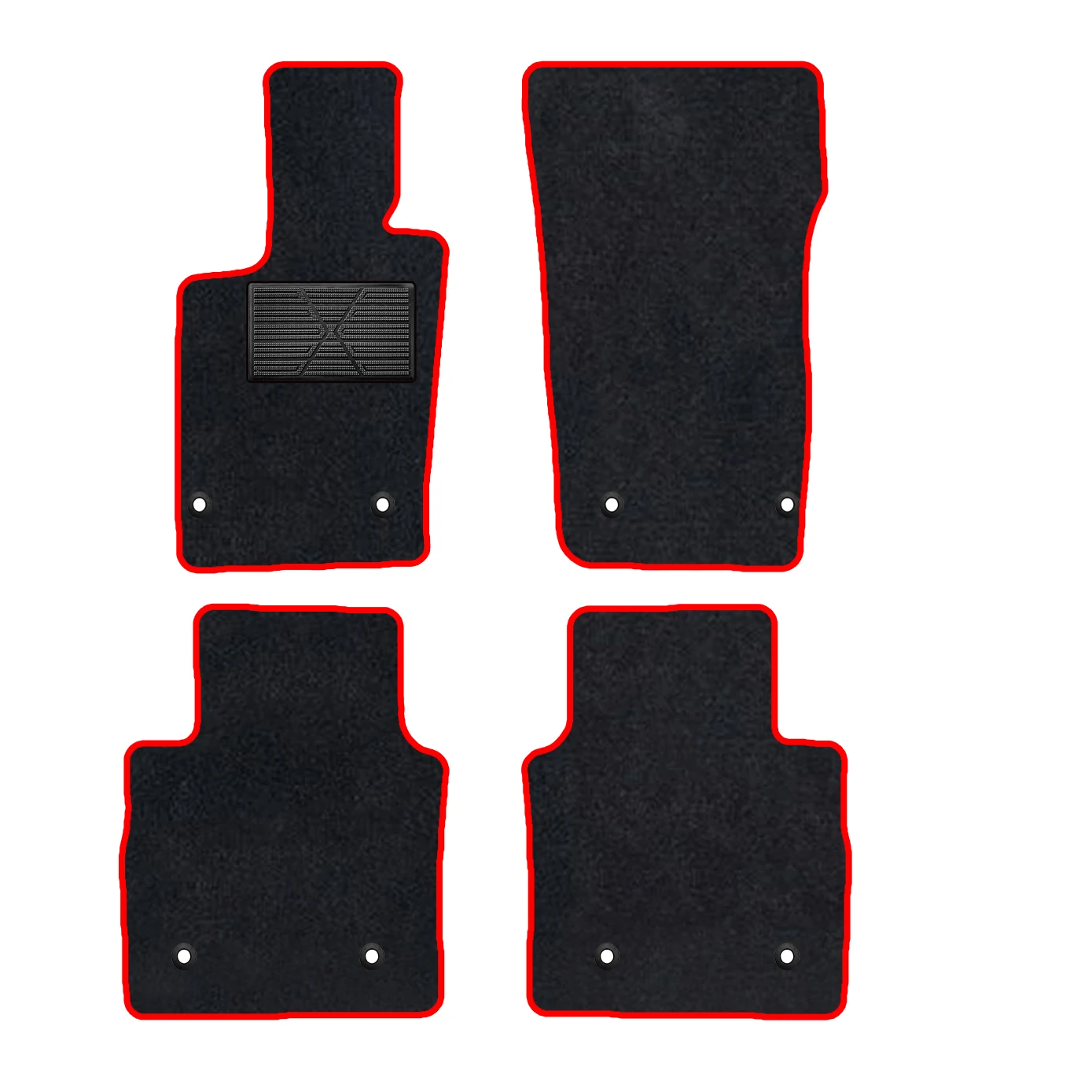 

Car Mats With Buttons For Porsche Panamera 2017-2023 971 Chassis G2 Car-Specific Mats Floor Mats