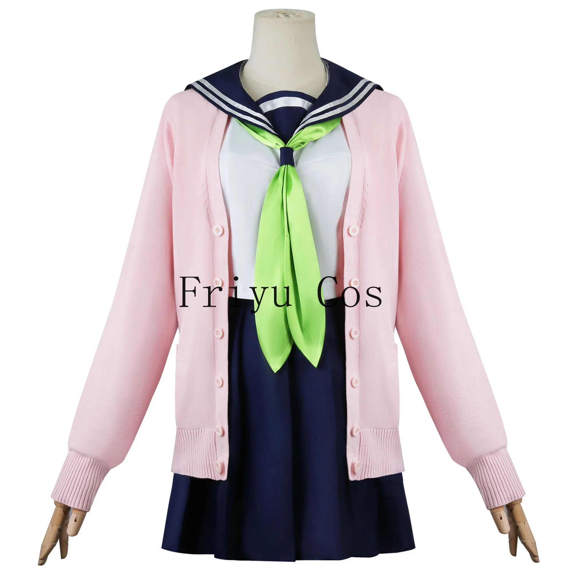 

Unisex Anime Cos Tanukikouji Kinu Cosplay Costume Halloween Uniform Custom Size