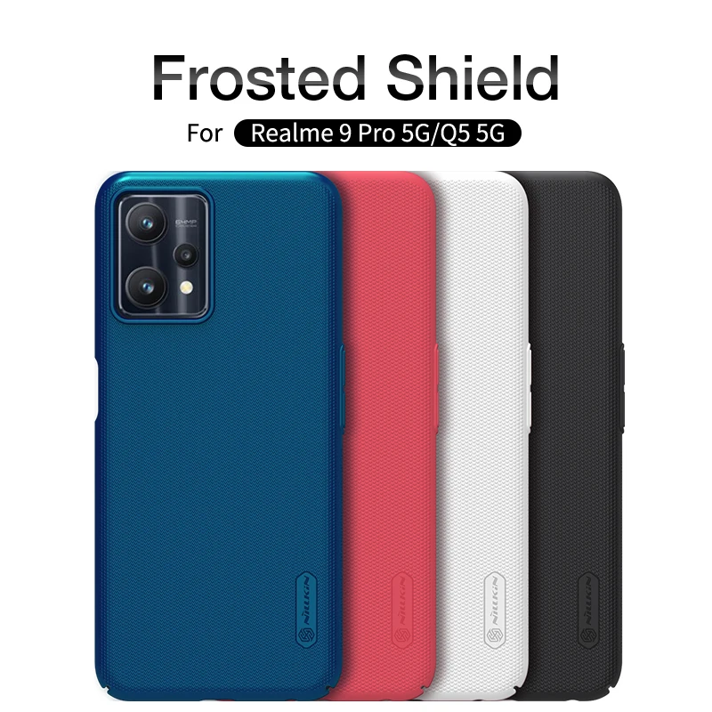 

Для Realme 9 Pro 5G/Realme Q5 5G NILLKIN Super Frosted Shield Matte Hard чехол Cover