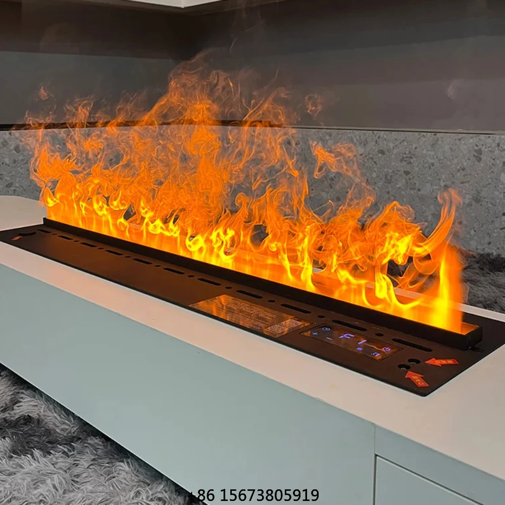 

Имитация 3D-камина с водяным паром для помещений - реалистичное мерцание пламени, многорежимная LED-подсветка, управление через приложение/пульт, подключи и работай, цена от производителя