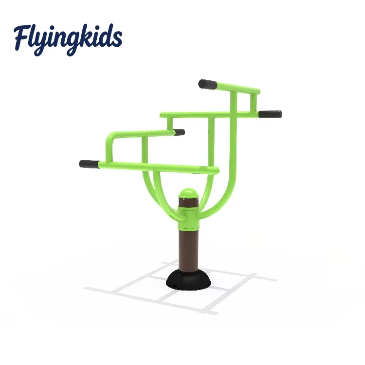 Flyingkids Steel Outdoor Sports Park Facilities Waist Extender Back Stretcher Combination Exercise