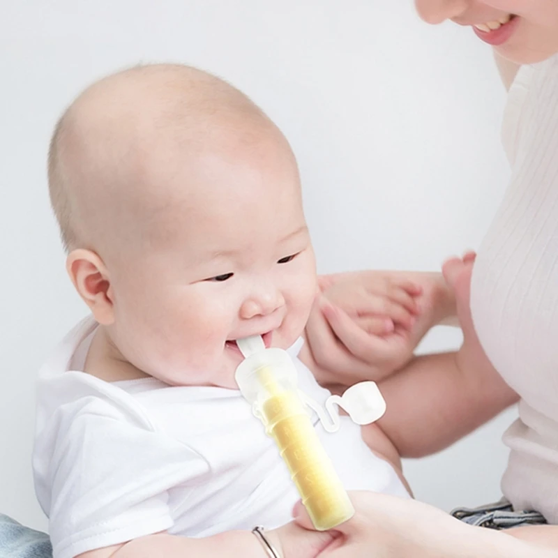 Forniture postpartum per collettore colostro da 5 Tubo per raccolta del latte per l'allattamento seno