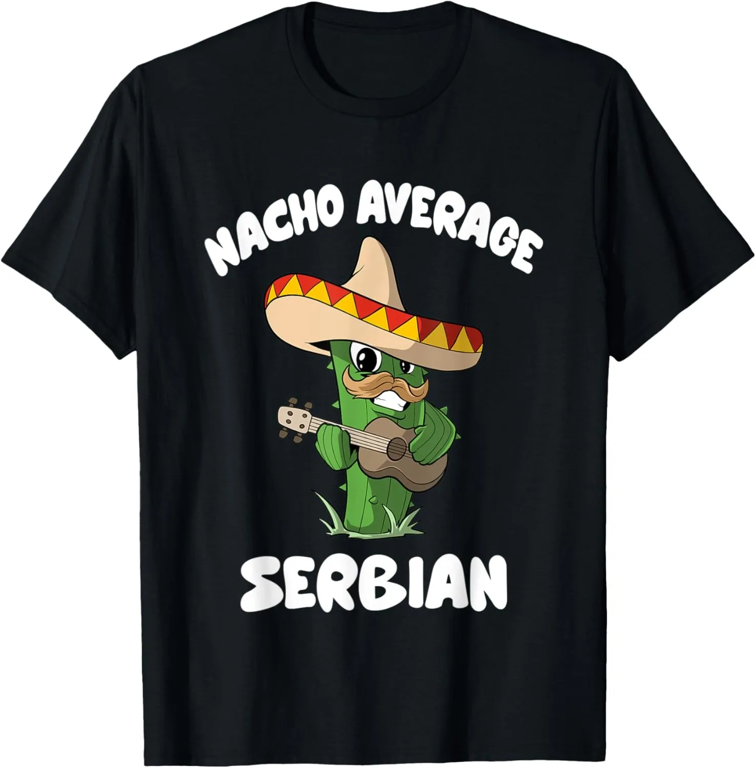 Funny Serbian Joke Humor  Nacho Average Serbian TShirt