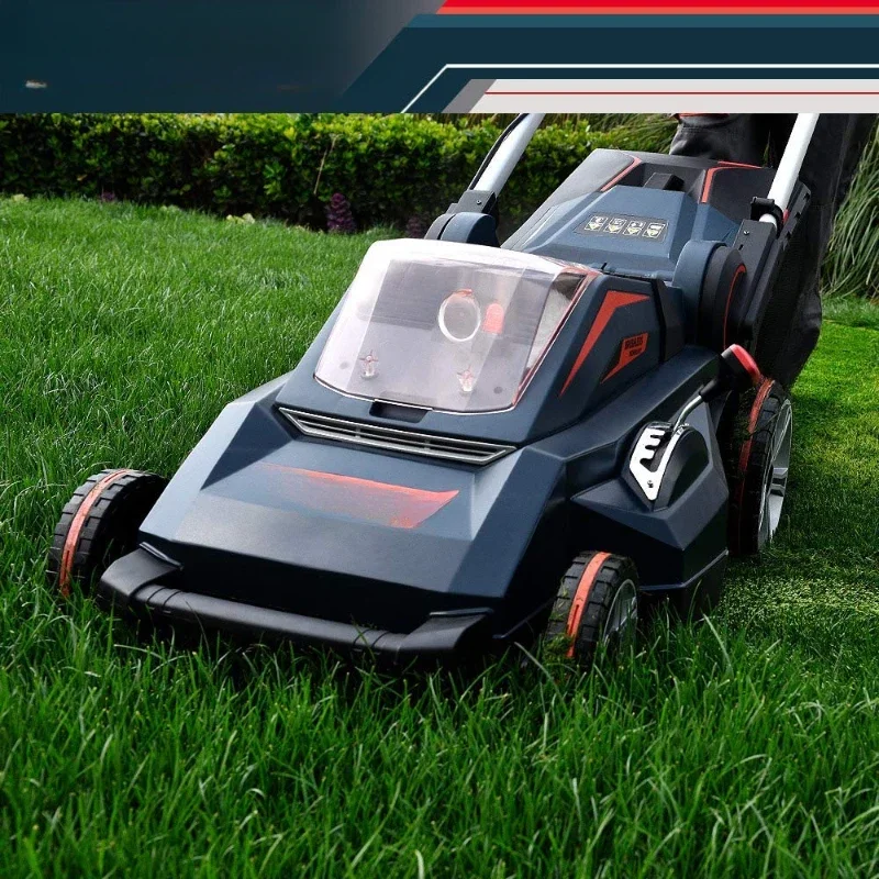 84V Electric Battery Selfprolelled Ride Cutting Garden Machines Cordless Lawn Mower