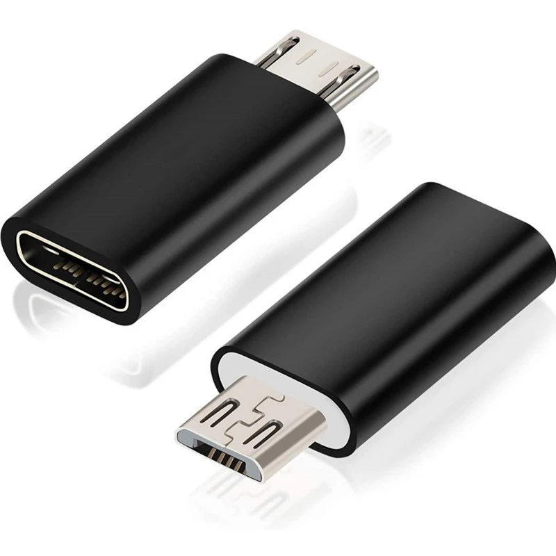 Mini USB Type C Female To Micro USB Male Charger Adapter For Xiaomi Redmi Huawei Samsung Phone Type-C Micro USB Converter