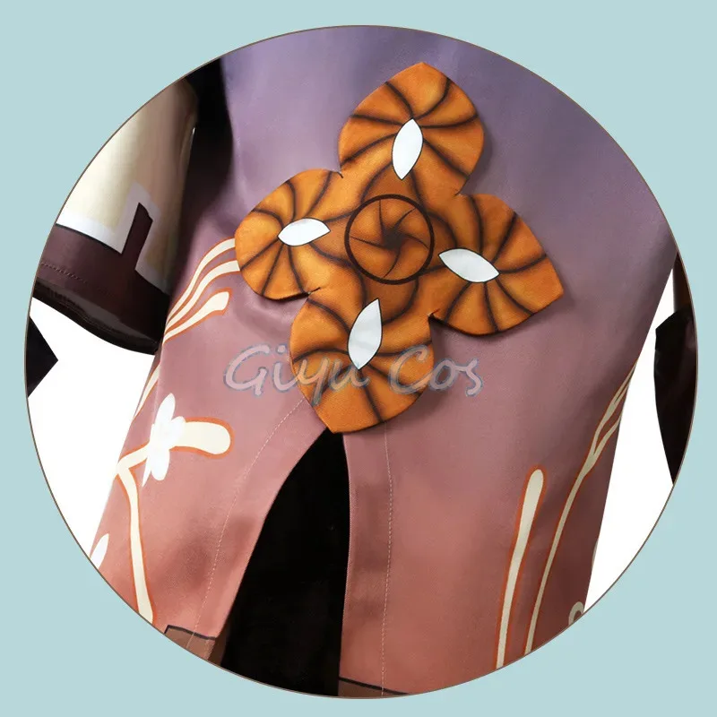 Genshin Impact Sayu Costume Cosplay Parrucca uniforme di carnevale per adulti Anime Costumi per feste di Halloween Gioco per donne in maschera